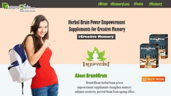 Herbal Brain Power Empowerment Supplements for Creative Memory