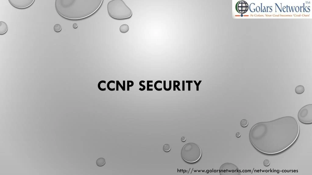 ccnp security