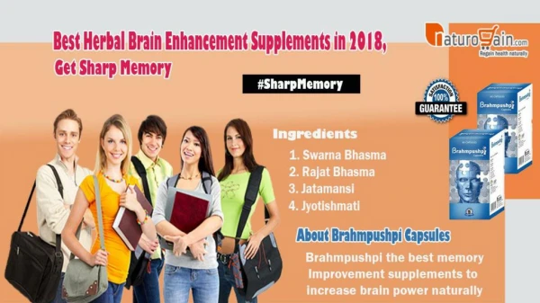 Best Herbal Brain Enhancement Supplements in 2018, Get Sharp Memory