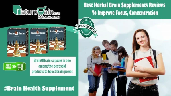 Best Herbal Brain Supplements Reviews to Improve Focus, Concentration