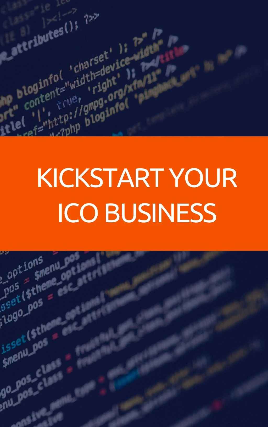kickstart your ico business