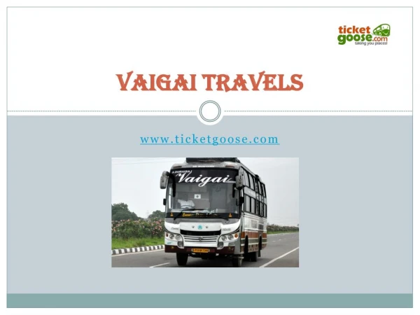 Vaigai Travels