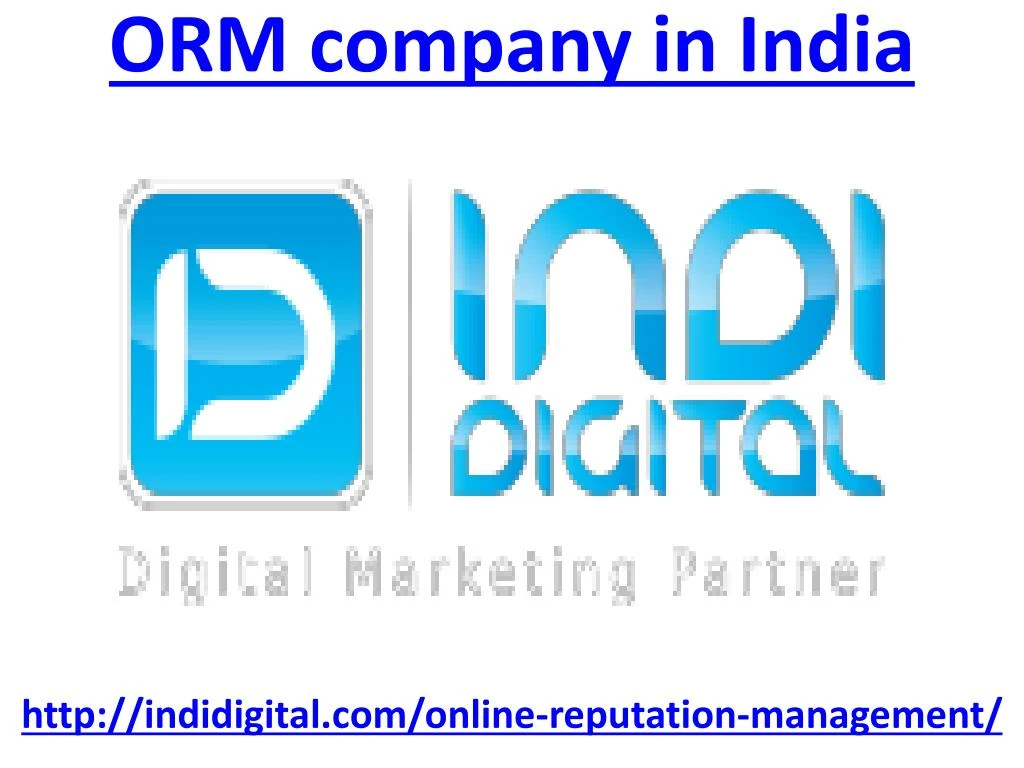orm company in india