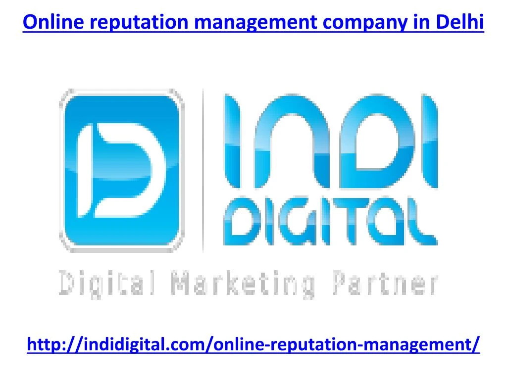 online reputation management company in delhi