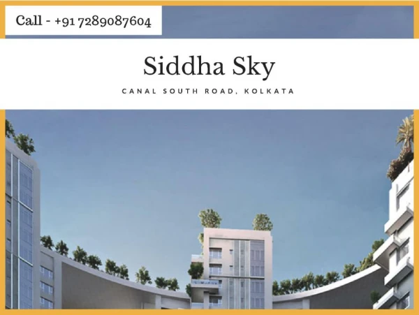 Siddha Sky - New Launch in Em bypass Kolkata