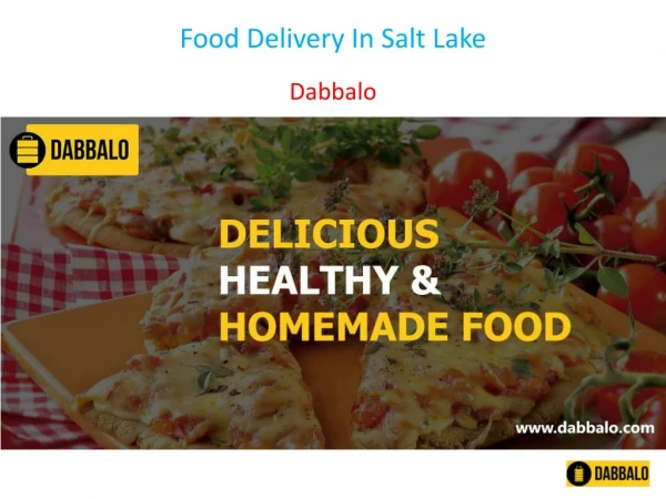 Food Delivery In Salt Lake