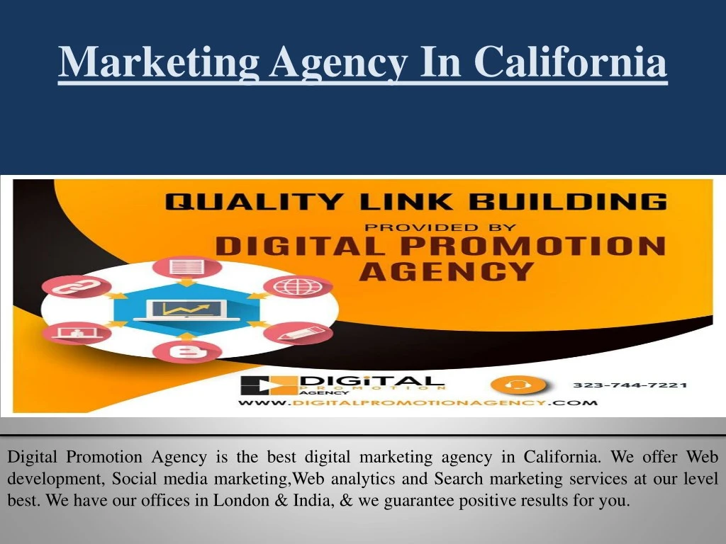 marketing agency in california