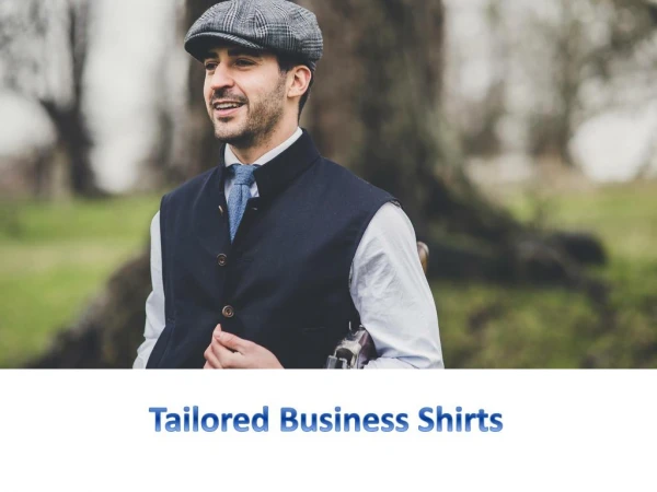Tailored business shirts online