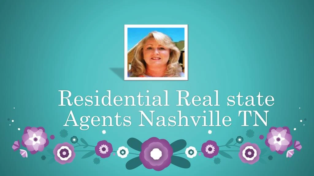 residential real state agents nashville tn