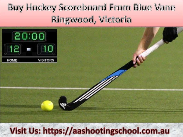 Best Hockey Scoreboard from Blue Vane, Ringwood, Victoria