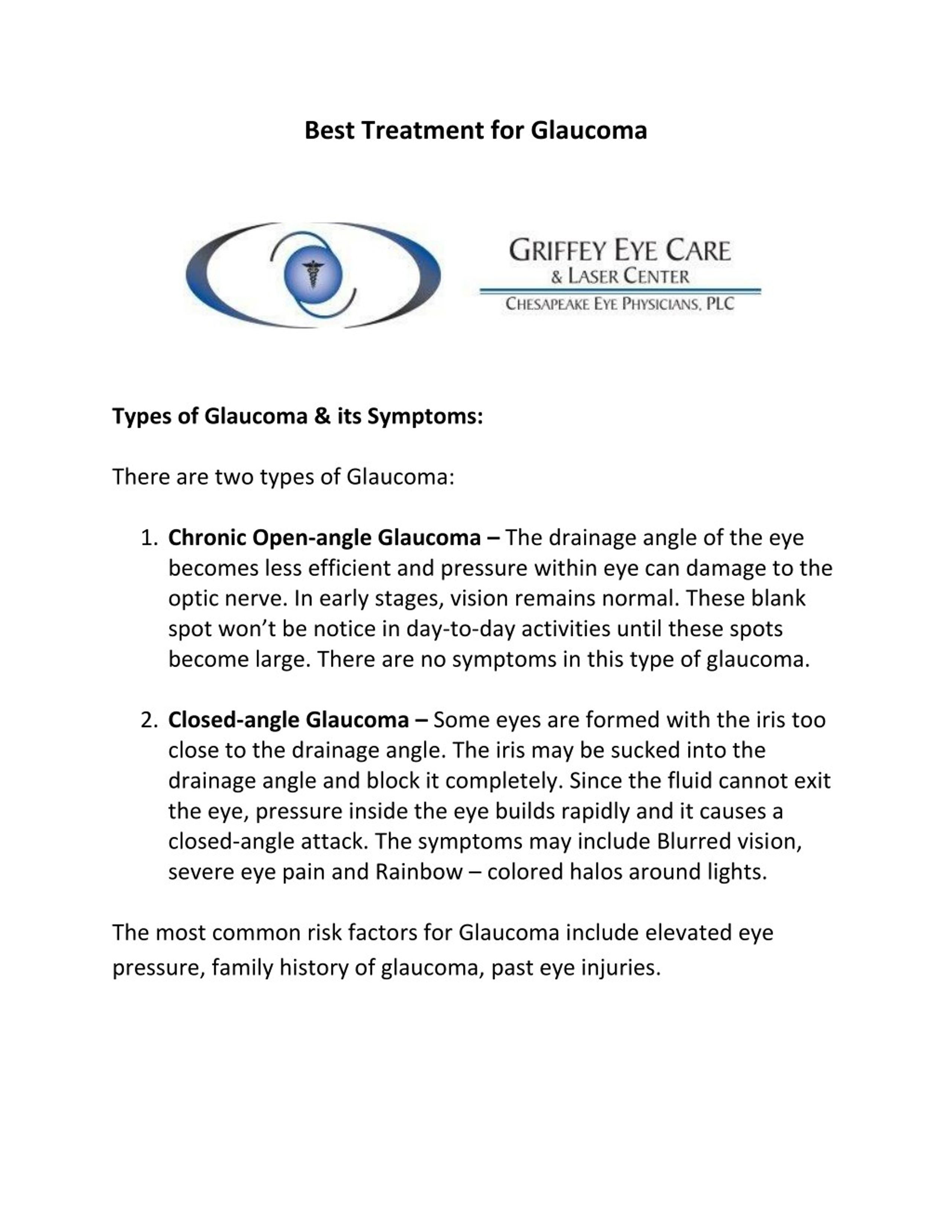 PPT - Best Treatment for Glaucoma PowerPoint Presentation, free ...