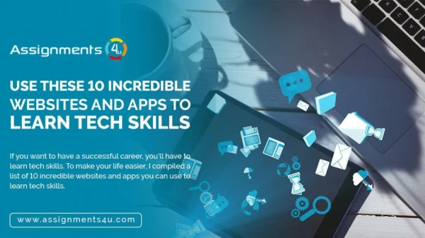 10 apps and websites for learning tech skills