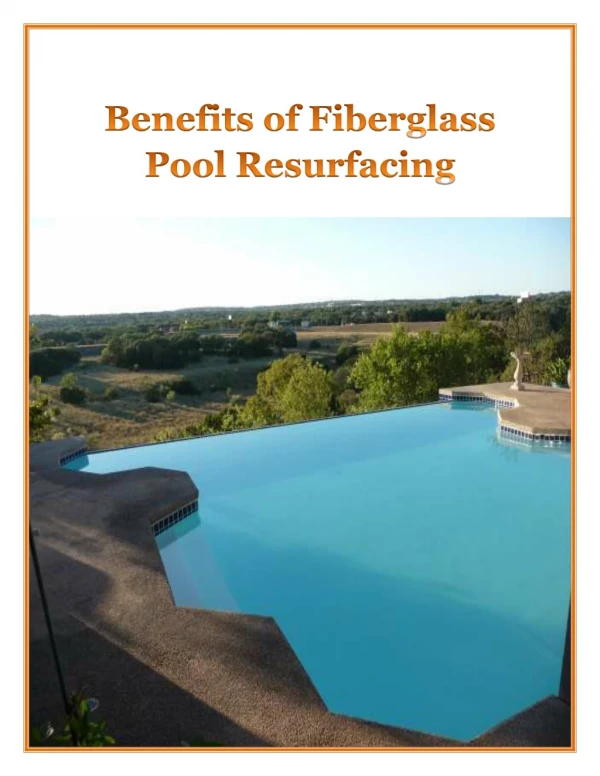 Fiberglass Pools Texas
