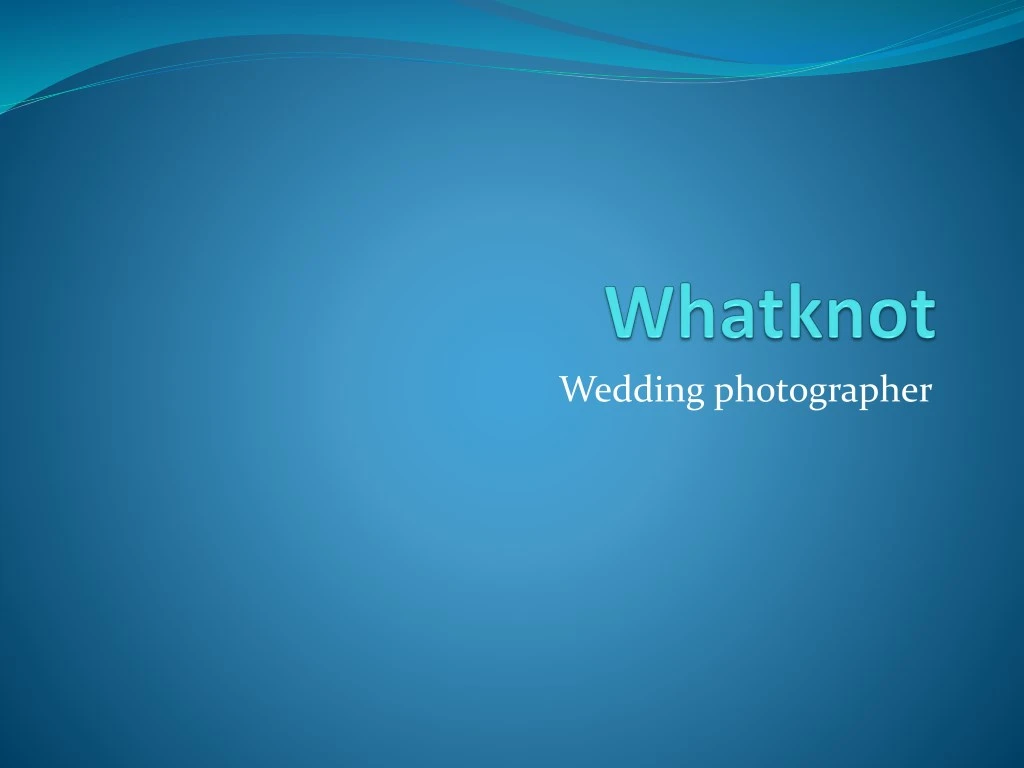 wedding photographer