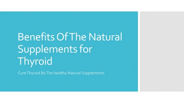 Best Supplements for Health Of Your Body And Mind