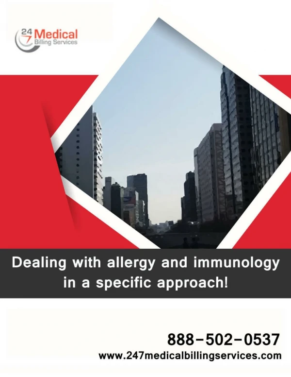 Dealing with allergy and immunology in a specific approach!