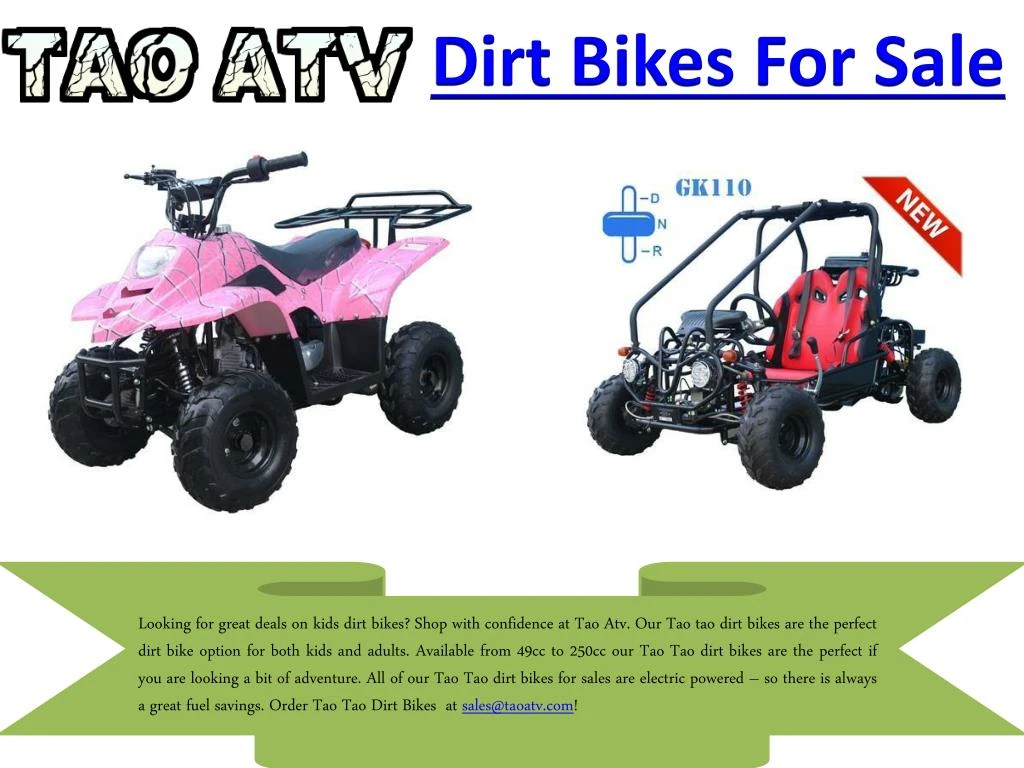 dirt bikes for sale