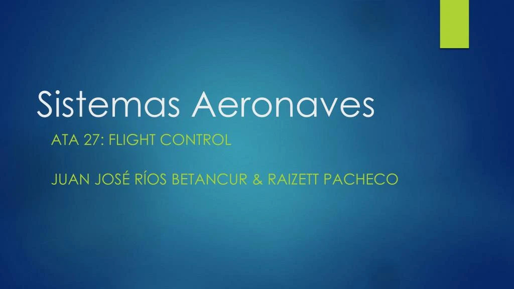 sistemas aeronaves