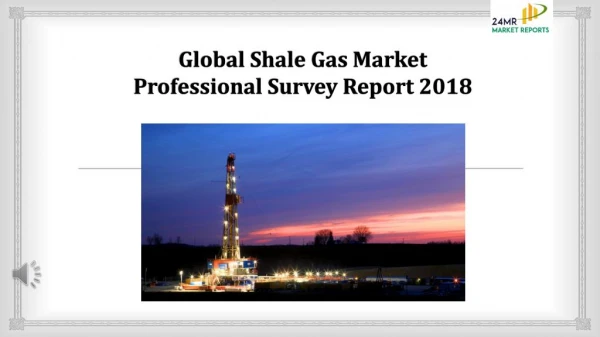 Global Shale Gas Market Professional Survey Report 2018