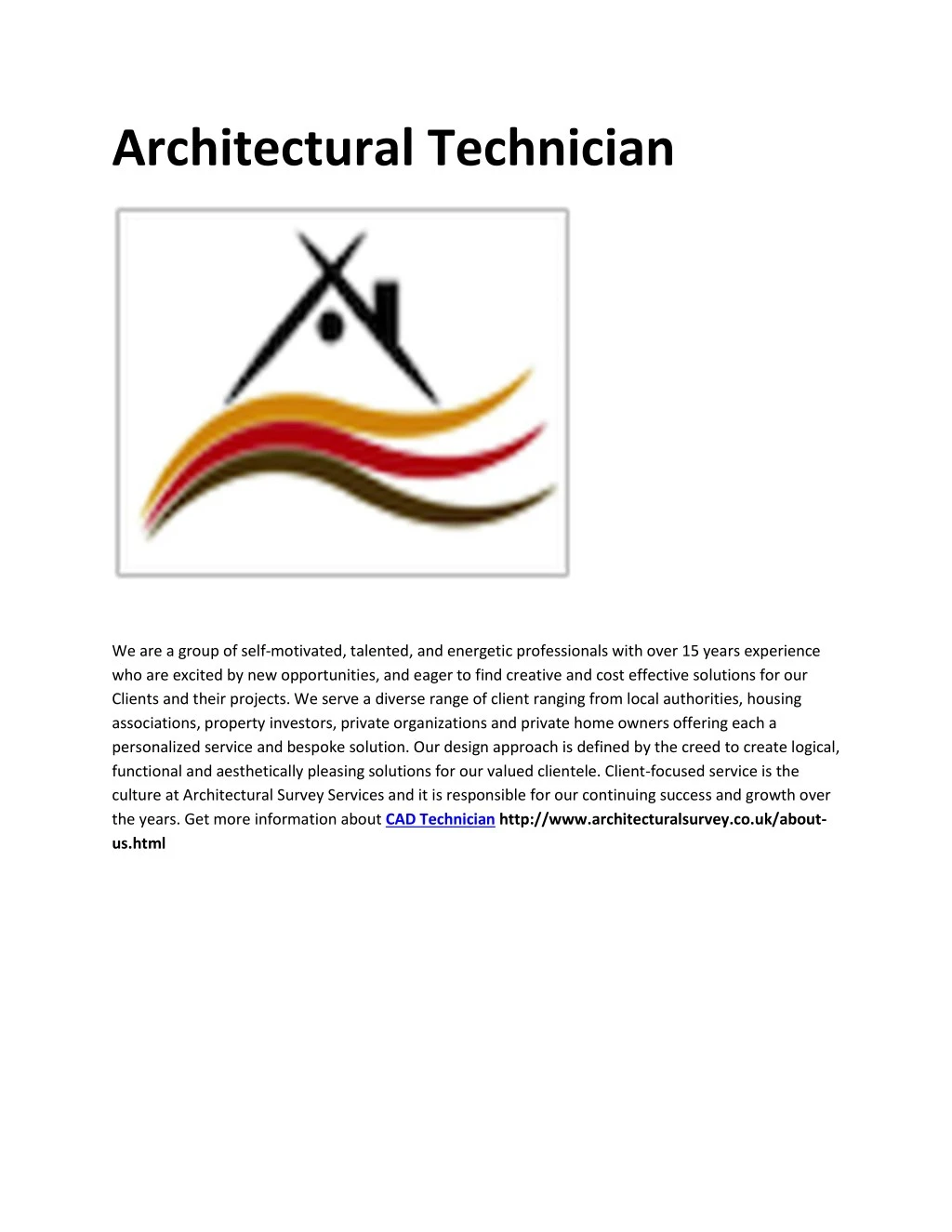 architectural technician