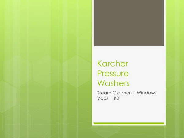 Best Karcher Pressure Washer Accessories Online 2018