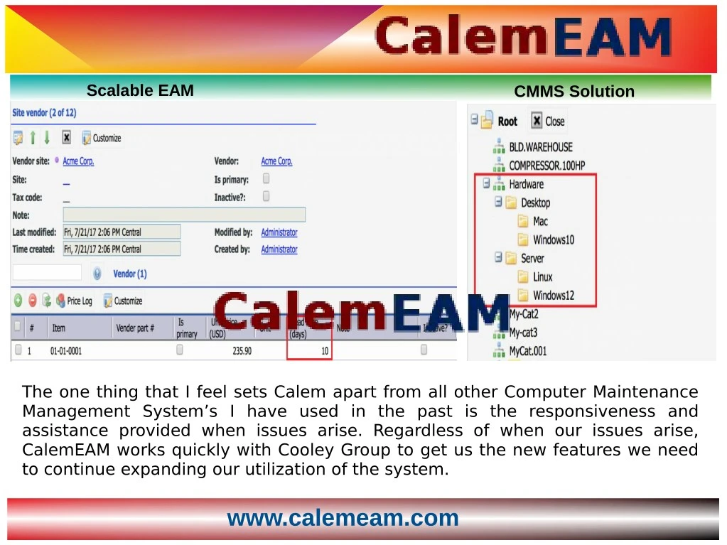 scalable eam