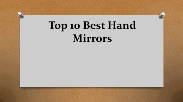 Top 10 best hand mirrors