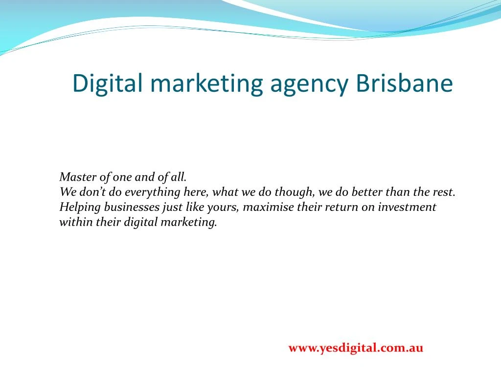 digital marketing agency brisbane