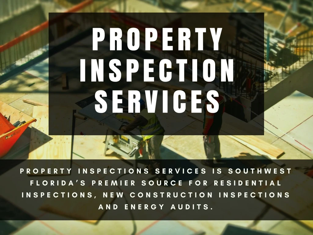 property inspection services
