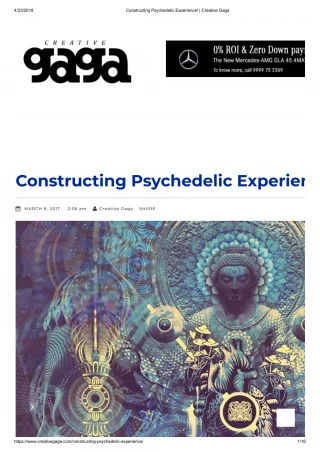 Constructing Psychedelic Experience! _ Creative Gaga - slide 1