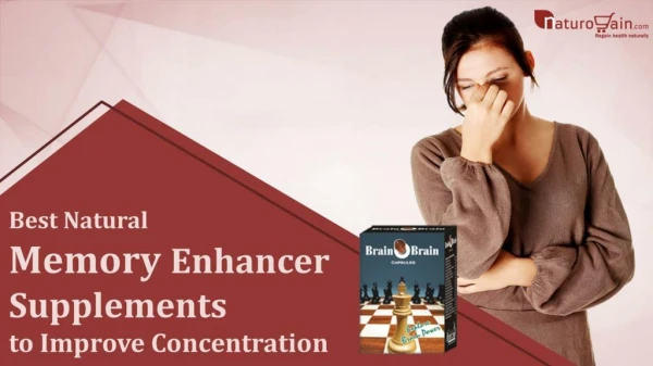 Best Natural Memory Enhancer Supplements to Improve Concentration