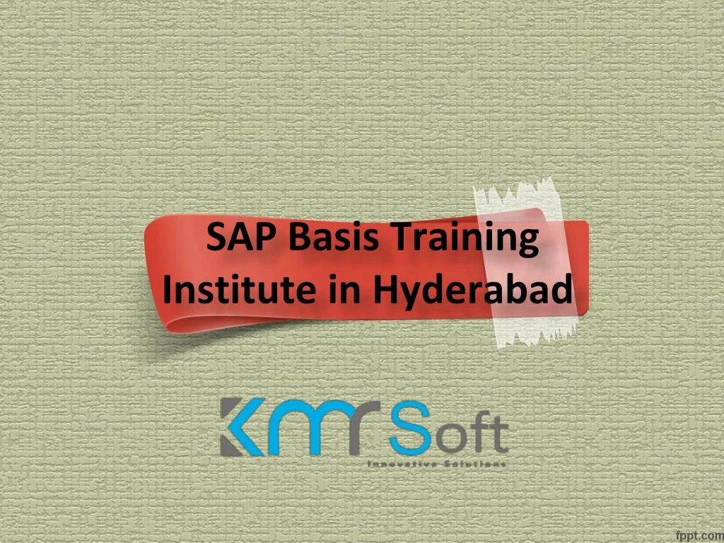 sap basis training institute in hyderabad