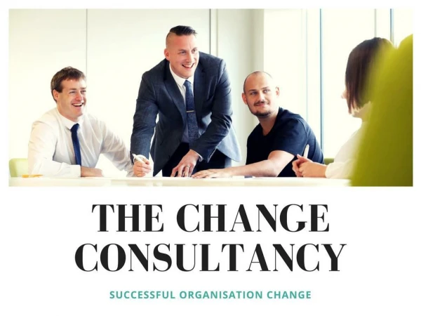 Business consultant, Corporate culture consultant | Change consultancy