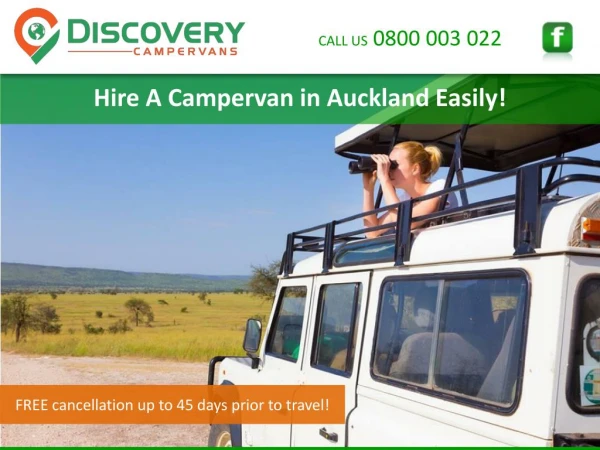 Hire A Campervan in Auckland Easily!