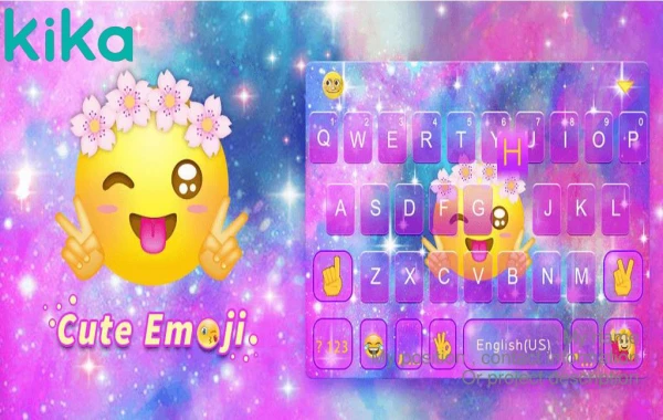 Download Cute Emoji Keyboard App | Kika Tech