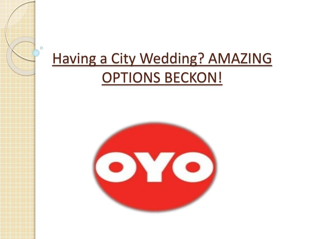 having a city wedding amazing options beckon