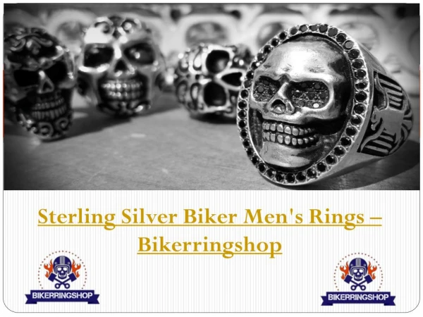 Sterling Silver Biker Men's Rings – Bikerringshop