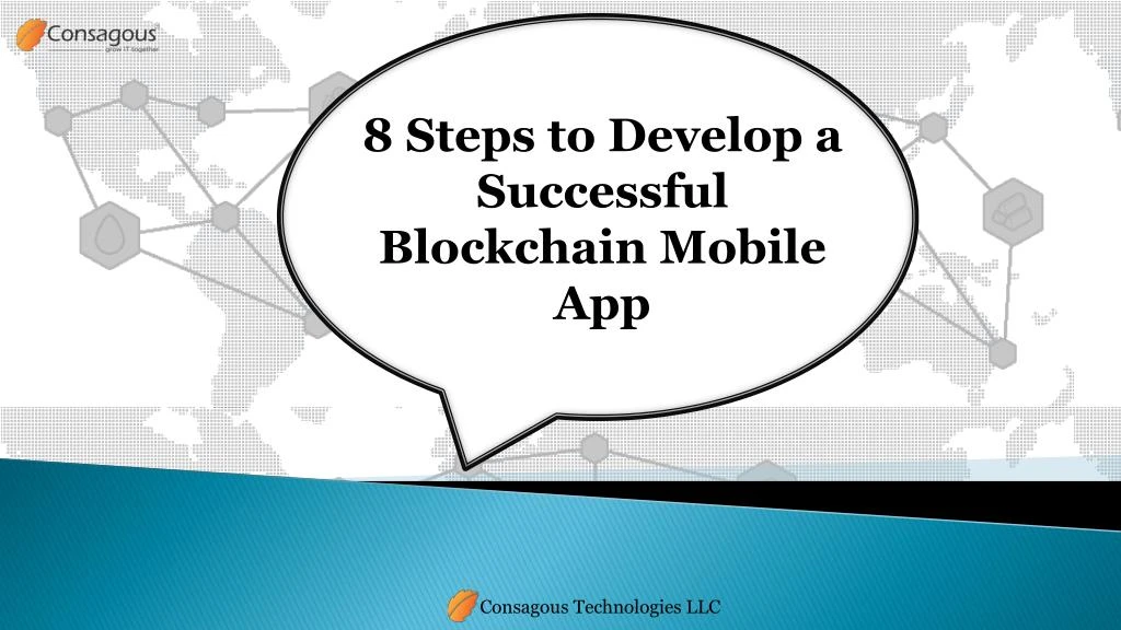 8 steps to develop a successful blockchain mobile