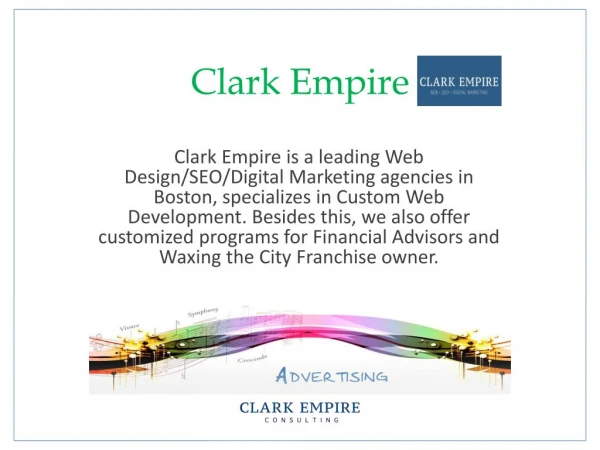Clark Empire - Financial Advisor Marketing Plan