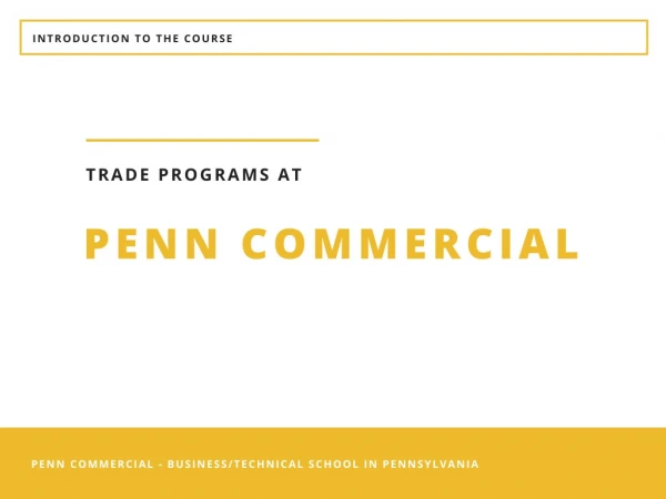 Trade Programs at Penn Commercial - Business/Technical school in PA