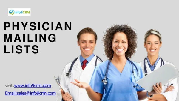 Buy Physician Mailing Lists | Physician Contact Lists | Email List