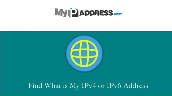 What is My IPv4 and IPv6 Address