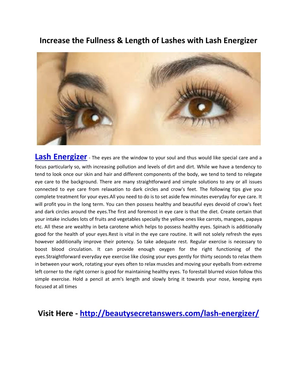 increase the fullness length of lashes with lash