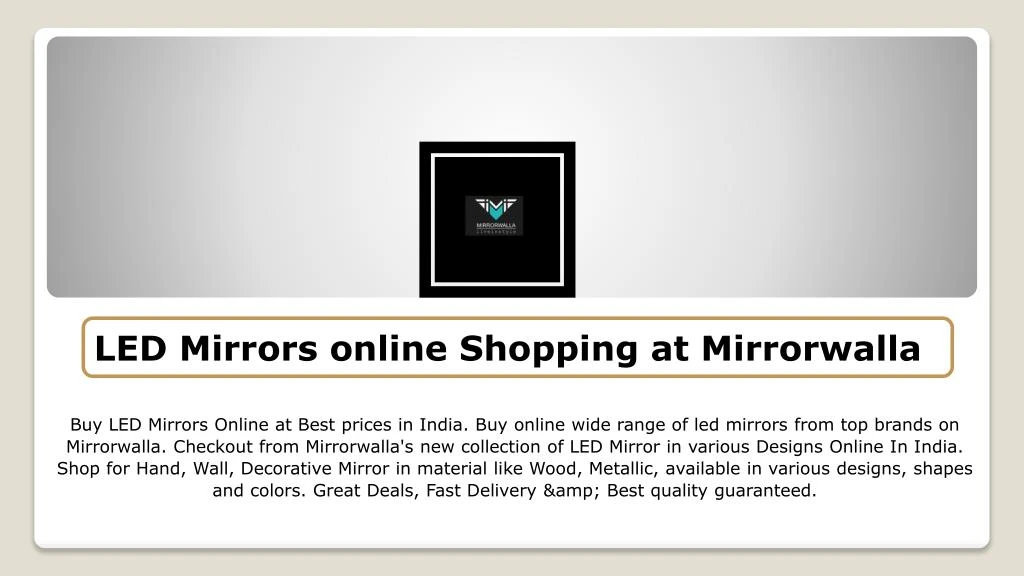 led mirrors online shopping at mirrorwalla