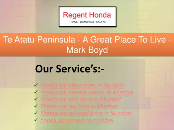Regent Honda