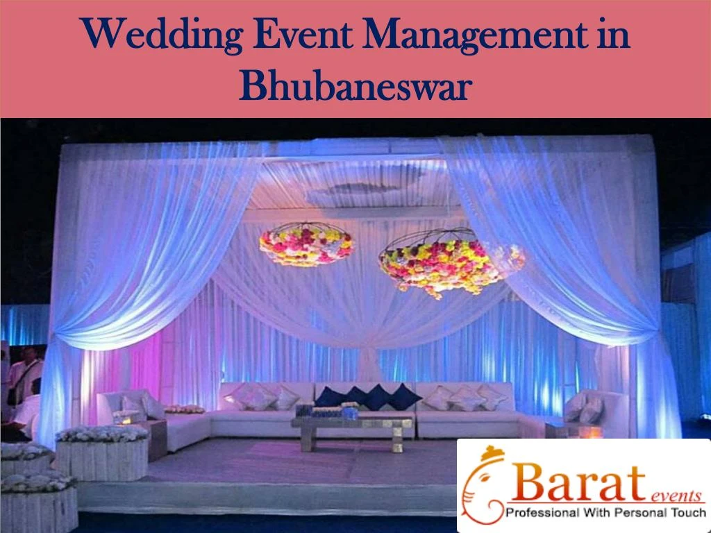 wedding event management in bhubaneswar