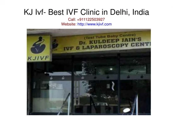 IVF Clinic in Delhi- KJIVF