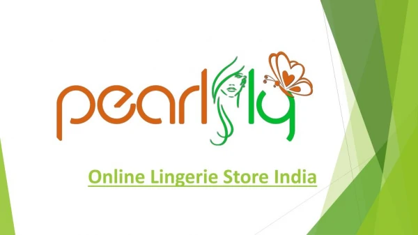 online lingerie store India