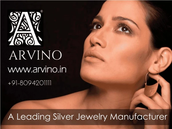 Arvino - Wholesale Silver Jewelry Manufacturer