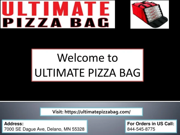 Pizza Bag 